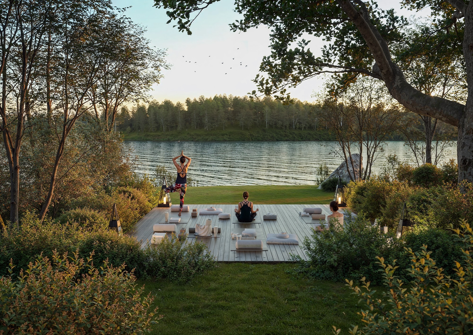 Yoga deck